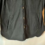 Mossimo Supply Co. Black Button Down Shirt Size M Photo 2
