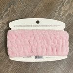 Plush Pink Cosmetic Headband Photo 1