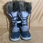 Sorel  Joan of Arctic Leather Waterproof Lace Up Faux Fur Boots Photo 7
