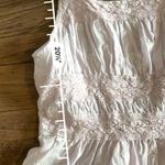 Free People lilac lace top beautiful fleurs boho peplum top Photo 3