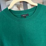 Quince  Mongolian Cashmere sweater short sleeve top tee everglade forest crewneck Photo 2