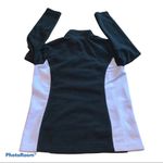 Brooks Brothers 346 Black 1/4 Zip Fleece Pullover Photo 4