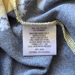 Charter Club  Yellow / Navy Blue Floral Halter Tank Top Size 1X Photo 3