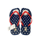 SO  Flip Flops Womens Size 7 Red White Blue Stars Americana Patriotic Sandals NEW Photo 4