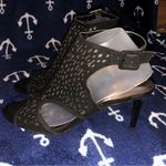 Carlos Santana Carlos by  Octave black leather heels Photo 1