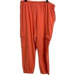 Bp. women's coral camelia pockets fleece joggers size 2X NEW Pink Photo 5