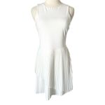Lululemon Tiered Pleats Linerless Tennis Dress in White Size 8 Photo 1