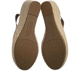 Gentle Souls Gentle Souls Kenneth Cole Charli Cross Elastic Wedge Sandals Rose Gold 7 Shoes Photo 5