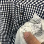 New J.CREW Size 6 Womens GINGHAM NAVY Sleeveless Lined Pockets Dress Checkered White Photo 7