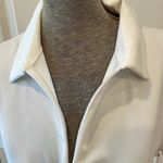 Tommy Bahama  active SPF50 white zip front short sleeve shirt Photo 1