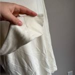 Chelsea28 Cream Pima Cotton Cashmere Lightweight Turtleneck Sweater Womens M Photo 2