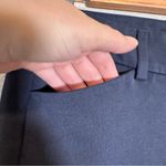 Ann Taylor  Navy Blue Straight Leg Trouser Dress Pants Women’s 2 Preppy Academia Photo 8