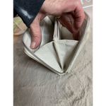 Michael Kors Women's Ivory Zip-Around Wallet Pebble Leather Logo Photo 12