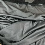 Elegant Black Velvet Dress 3x witchy grunge velour long sleeve keyhole neckline Photo 6