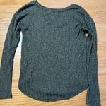 American Eagle Outfitters Women's Olive Green Shirt Size XS Ribbed Photo 5