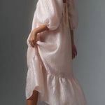 Anthropologie Textured Puff-Sleeve Dress Photo 1