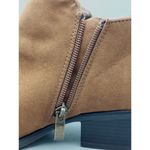 X-Appeal Ladies Brown Zip Up Stewart Booties Boots Size 8 Block Heel Faux Suede Photo 7