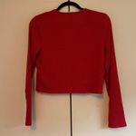 Altar'd State Altar'd State Faux Wrap Cardigan Sweater - Orange, Size M Photo 5