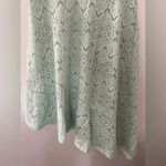 A New Day mint floral lace sloped hem dress, size M Photo 4