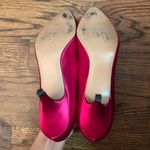 Silver Slipper 80s Vintage  Kitten Heels Photo 2