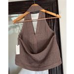 Anthropologie NWT  Maeve Halter Cable Sweater Vest Photo 3