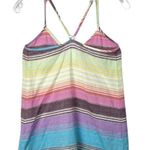 Mara Hoffman Gauze Rainbow Stripe Tank Top XS Photo 3