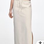 Pull & Bear Long Linen Skirt  Photo 1