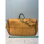 Alviero Martini 1A Classe Geo World Map Tote Bag Beige Brown Photo 6