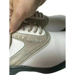 FootJoy  Greenjoys Women's Golf Shoes White Tan 6.5 Soft Spikes Photo 6