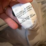 Helmut Lang  Gray Moto Jacket Women’s Size 2 Linen Blend Asymmetric Button‎ Photo 4