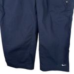 Nike Navy Light Purple Stripe Pants Medium M 8-10 New Photo 5