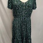 Gilli Green and Blue Floral Dress Womens M New Spring Summer Style#D17155H Size M Photo 2