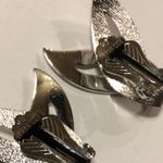 Sarah Coventry Vintage Silver Tone Clip On Earrings & Brooch Shoulder Pin Set Photo 7