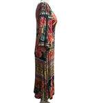 Farm Rio “Rio de Janeiro Rosario” Boho Floral Midi Dress Size Small Photo 5