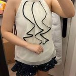 Iz Byer California ruffle halter top Photo 0