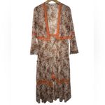 Miss Me  Boho Kimono Duster Floral Print Photo 1