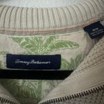 Tommy Bahama Tan Knit Quarter Zip Photo 2