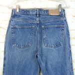 Free People We The Laurel Canyon Flare Jeans Womens 27 Blue Wilson Denim FLAWS Photo 11