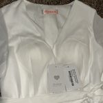 JJ's House New Ivory SS Chiffon Bridemaid / Wedding Dress Sz 4 Photo 6