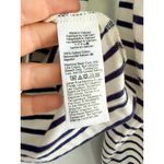 J.Crew | NWT Vintage jersey johnny-collar shirt in stripe Ivory Eve | Sz M Photo 6