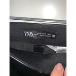 ZARA  Women's Black Faux Leather‎ Dress Pants Size Small Casual Stylish Photo 1