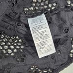 J.Crew  Fleur top in eyelet S Black NWT‎ Photo 3