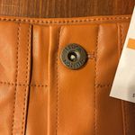 Jessica Simpson SKIRT PLEATHER BUTTON DOWN PKTS SIZE S NWT SEE DESCRIPTION Photo 2