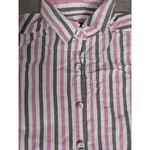 Topshop  oversized striped long shirt dress US 8 Photo 2