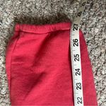 Zella  Coral Red Pink COTTON BLEND WOMEN Medium SWEAT PANTS Jogger Drawstring Photo 3