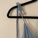 Free People NWT  Intimately Light Blue Lace Slip Dress Sleeveless Women's Medium Photo 6