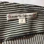 Nanette Lepore Nanette Lapore Womens Striped‎ Lace Back Pants Sz4 Photo 5