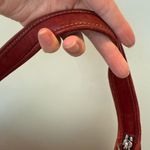 Coach vintage small red Leather Ergo Hobo Bag Photo 11