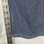 Dickies  juniors medium Blue Striped Overalls denim white new casual conductor Photo 10