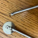 Vintage Thin Slinky Silver Disk Retro Disco Belt Size S/M Photo 9